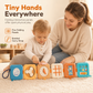 👶🧩 Sensory Busy Ball Stacking Toy & Multi Sided Activity Cube Busy Board | Early Learning Toy