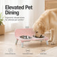 🐶🥣 Elevated Detachable Pet Double Bowls | Raised Feeder for Dogs & Cats