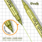 Vibrant Colors Metallic Marker Pens Set
