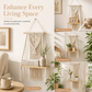 ⏳🔥LIMITED-TIME 50% OFF! ⏰Bohemian Handwoven Floating Shelf🌿