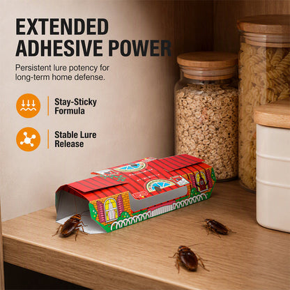 🏡 Kitchen Safe Pest Trap | Professional Non-Toxic Cockroach Trap
