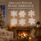 ❄️ Glowing Snowflake Night Light Wall Stickers