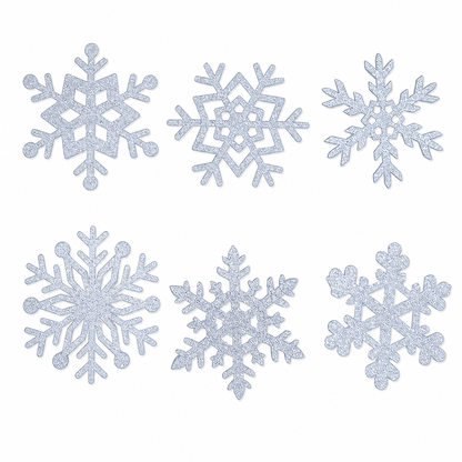 ❄️ Glowing Snowflake Night Light Wall Stickers
