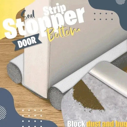 🏠 LIMITED-TIME 50% OFF! ⚡ Leather Under Door Draft Stopper – Windproof, Insect-Proof, Wear-Resistant ✨
