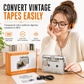 ⏳Time-Limited Special⏰Transparent Portable Cassette Player & Tape to MP3 Converter with Type-C