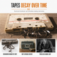 ⏳ Time-Limited Special ⏰ Transparent Cassette Player — Tape to MP3, Type-C ✨