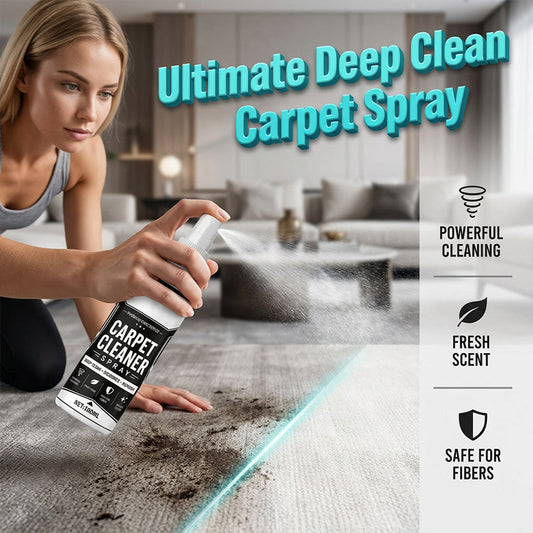 ✨🧽 Deep Cleaning Carpet Cleaner Spray – Lifts Stains & Odors, Fast-Dry, No Rinse! 🏠💨