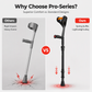 ⏳🔥LIMITED-TIME 50% OFF! ⏰💪 Folding Forearm Crutches – Non-slip & mobility aid ✨