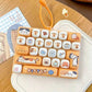 ⏳50% OFF ! 🔑 Keyboard Button Keychain – Cute Fidget Stress Relief Keyring, Portable Clicker Toy for Keys, Bags & Gifts⌨️