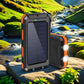 ☀️ Portable Solar Power Bank ✨ Outdoor Emergency Phone Charger