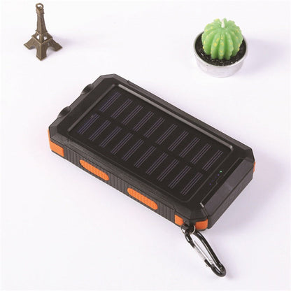 ☀️ Portable Solar Power Bank ✨ Outdoor Emergency Phone Charger