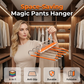 👖 50% OFF! ✨ Multi-Layer Space-Saving Pants Hanger – Holds 6 Pairs Vertically, Premium Anti-Slip Coating & Heavy-Duty Stainless Steel – Dual Hanging Modes Save Up to 80% Closet Space 🧺