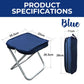 🏕️ Handy Outdoor Faldstool, Collapsible Fold Stool for Camping Garden Fishing