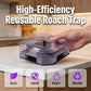 🪳 LIMITED‑TIME 50% OFF! 🏠 Reusable Effective Roach Trap – Spray-Free, One-Way Entry, Corner-Fit Design 🔒