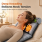 ⏳Time-Limited Special⏰Electric Folding Massage Mattress Pad with Neck Rollers Vibration Heating and Leg Kneading for Full Body Relaxation