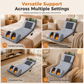 ⏳Time-Limited Special⏰Electric Folding Massage Mattress Pad with Neck Rollers Vibration Heating and Leg Kneading for Full Body Relaxation