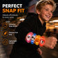 👻Kids LED Halloween Glow Bracelet, Flashing Light Up Wrist Bands, Halloween Party Favors Goodie Bag Fillers for Boys Girls