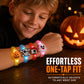 👻Kids LED Halloween Glow Bracelet, Flashing Light Up Wrist Bands, Halloween Party Favors Goodie Bag Fillers for Boys Girls