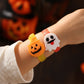 👻Kids LED Halloween Glow Bracelet, Flashing Light Up Wrist Bands, Halloween Party Favors Goodie Bag Fillers for Boys Girls