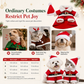 🎄 50% OFF! ✨ Christmas Pet Costume for Dogs & Cats – Hilarious 3D Standing Santa Suit with Integrated Stuffed Hands, Plush Warmth Premium Stitching & Thick Velvet Trim – Lightweight Holiday Outfit for Cats & Dogs 🐾