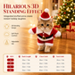 🎄 50% OFF! ✨ Christmas Pet Costume for Dogs & Cats – Hilarious 3D Standing Santa Suit with Integrated Stuffed Hands, Plush Warmth Premium Stitching & Thick Velvet Trim – Lightweight Holiday Outfit for Cats & Dogs 🐾