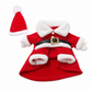 🎄 50% OFF! ✨ Christmas Pet Costume for Dogs & Cats – Hilarious 3D Standing Santa Suit with Integrated Stuffed Hands, Plush Warmth Premium Stitching & Thick Velvet Trim – Lightweight Holiday Outfit for Cats & Dogs 🐾