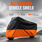 🌧️ Waterproof Motorcycle Cover with Lock Holes | Heavy Duty Outdoor Motorbike Cover, Anti Dust & UV Protection