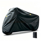 🌧️ Waterproof Motorcycle Cover with Lock Holes | Heavy Duty Outdoor Motorbike Cover, Anti Dust & UV Protection