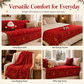 📢📢50% OFF !! ⏰Thickened Christmas Style Chenille Sofa Cover Full Coverage Cat Scratch Resistant and Stain Resistant Couch Slipcover