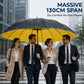 ☔ LIMITED‑TIME 50% OFF! 🛡️ Extra Large Windproof Folding Umbrella – 130cm 12-Rib Heavy-Duty Storm Canopy 🌂