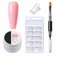 🧴Solid Builder Gel ✨Non-Sticky Formula Nail Extension Sculpting Gel
