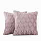 📢📢50% OFF !! ⏰Soft Plush Cushion Cover with Embroidered Geometric Diamond Pattern Minimalist Solid Color Throw Pillow Case for Sofa