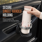 🚗 LIMITED-TIME 50% OFF! 🥤 Foldable Car Door Drink Holder – Multi-Purpose, Clip-On, Faux Leather ✨