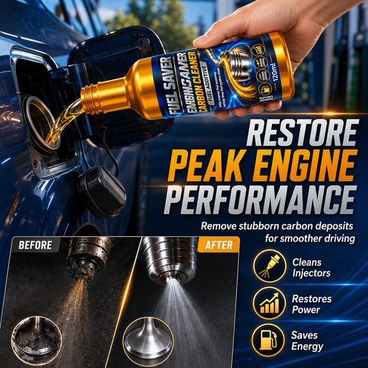 🚗 50% Off Now ✨ Car System Cleaner Additive — Injector Cleanse & Carbon Removal ⛽