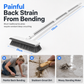 🧼Long Handle Floor Scrub Brush✨2-in-1 Stiff Bristle & Squeegee｜Built-in Soap Dispenser, Detachable Head for Bathroom Deep Cleaning