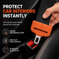 📢 BUY 1 GET 1 FREE! ✨ Universal Silicone Seat Belt Buckle Cover – Anti-collision, Anti-scratch, Noise Reduction 🚗