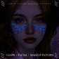 📢 BUY 1 GET 1 FREE !! ✨ Halloween Luminous Face Tattoo Stickers – Glow In Dark, Waterproof, Easy Apply 🎃
