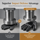 🛡️🧤 Thickened Impact Resistant Work Gloves | Heavy Duty Safety Gloves, Shock & Wear Protection for Mechanics & Construction