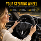 💎 LIMITED-TIME 50% OFF! ✨ Rhinestone Steering Wheel Cover – Sparkling, Quilted, Luxury 🚗