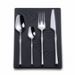 🍴 Stainless Steel Flatware Set: 304 Steel, 5 Finishes, 4/24 Pieces, Slim Profile