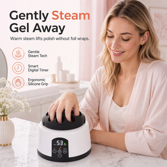 💅🔥 36W Electric Steam Nail Polish Remover Machine | Professional Gel & Acrylic Nail Removal Device for Salon & Home Manicure
