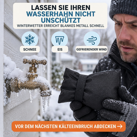 ❄️Outdoor Faucet Cover – Winter freeze protection & insulated