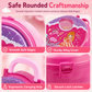 👑 LIMITED-TIME 50% OFF! ✨ 3-in-1 Princess Vanity Suitcase – Magical, Portable, Kid-Safe 🧳