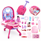 👑 LIMITED-TIME 50% OFF! ✨ 3-in-1 Princess Vanity Suitcase – Magical, Portable, Kid-Safe 🧳