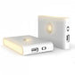 🔆🔋 Rechargeable Motion Sensor Soft Lights | Battery Powered, Auto Activated, Dimmable Warm LED Night Light for Cabinet Hallway