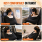 🌙✈️ Integrated Memory Foam Travel Pillow + 3D Blackout Sleep Eye Mask Set | Comfort Neck Support for Travel