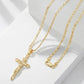 ✨💎Portrait Cross Pendant Necklace for Men and Women✝️