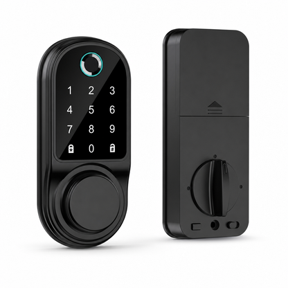 🔒Smart Fingerprint Deadbolt Door Lock with Bluetooth Keyless Entry