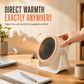 📢📢 50% OFF🔥 Portable Desktop Heater – Adjustable Warm Air & Two Heat Settings for Home and Office