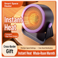 📢📢 50% OFF🔥 Portable Desktop Heater – Adjustable Warm Air & Two Heat Settings for Home and Office